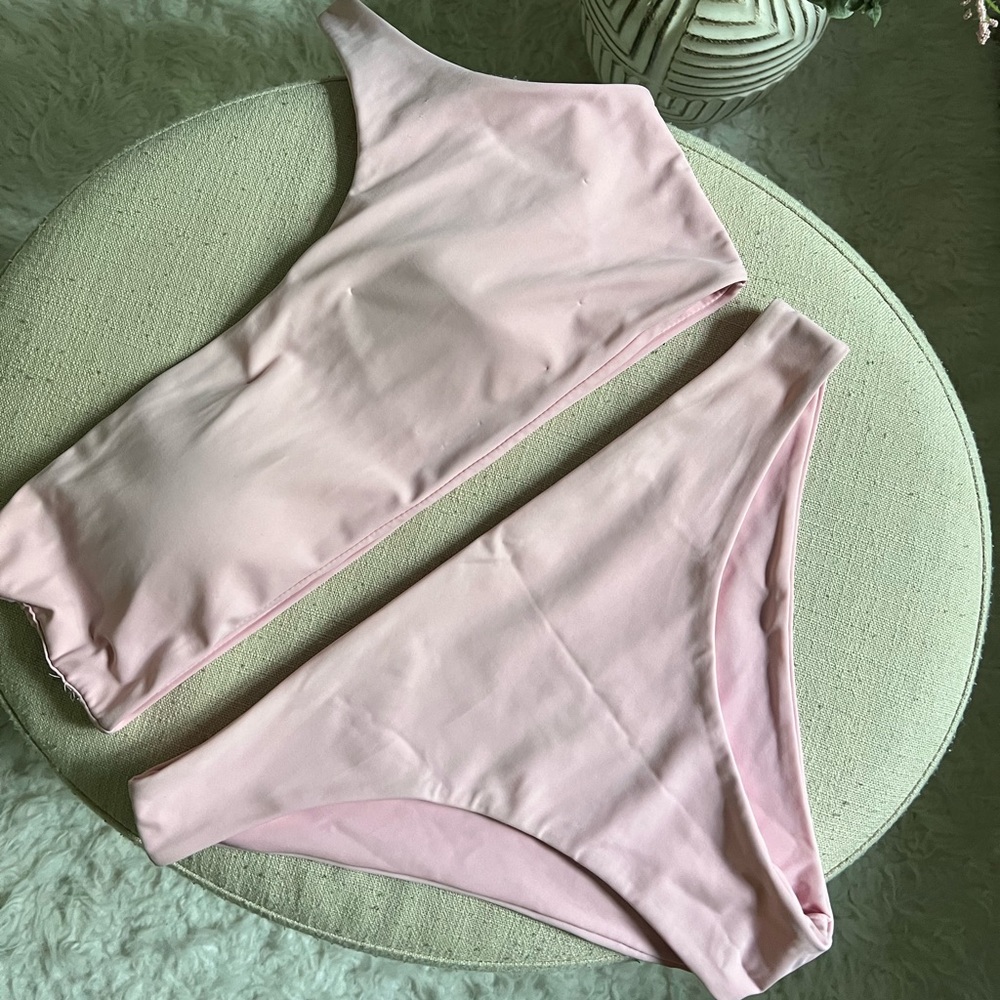 Shein one shoulder bikini, L